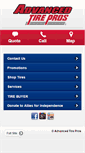 Mobile Screenshot of advancedtirepros.com
